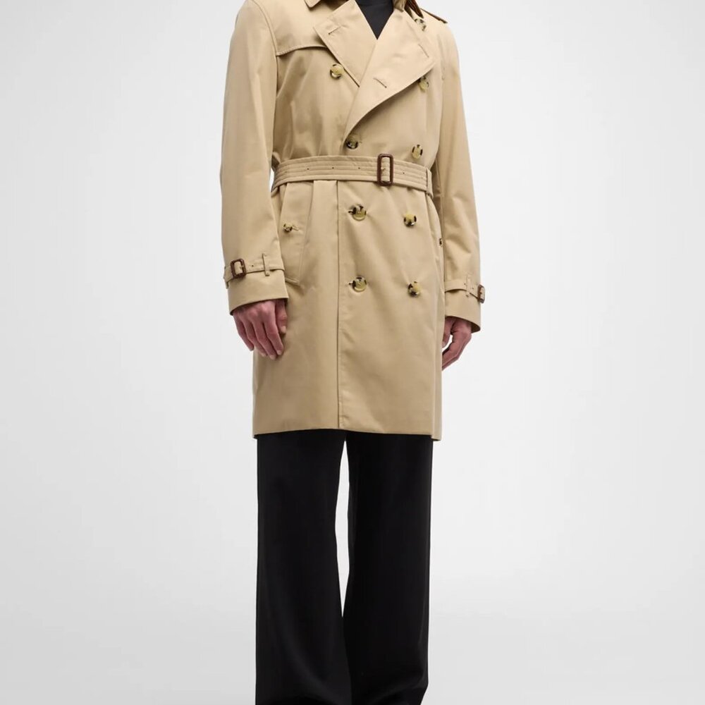 Burberry Men's Kensington Trench Coat New